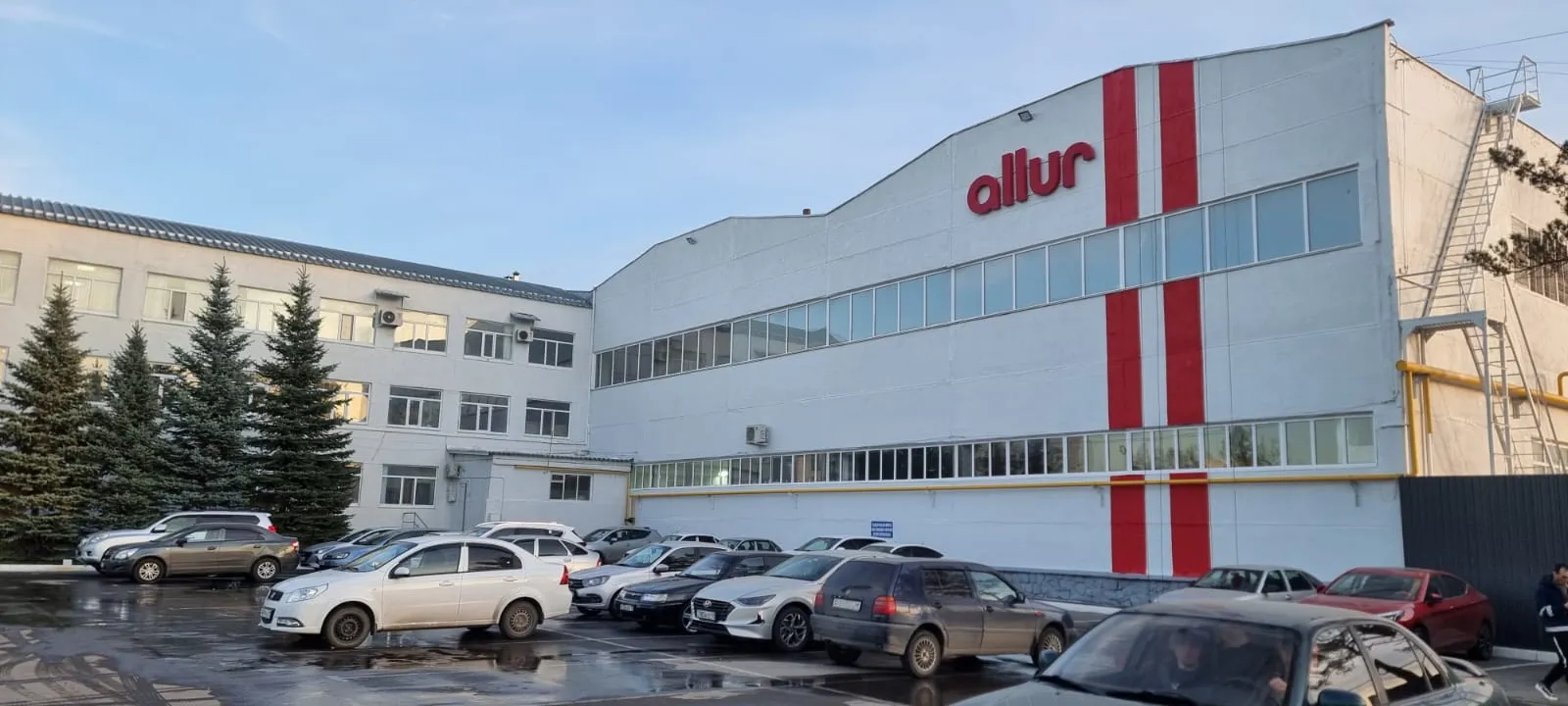 Антикоррозионая защита фасада по адресу : РК, г.Костанай, ул. Промышленная, 41, здания АБК и ГК 