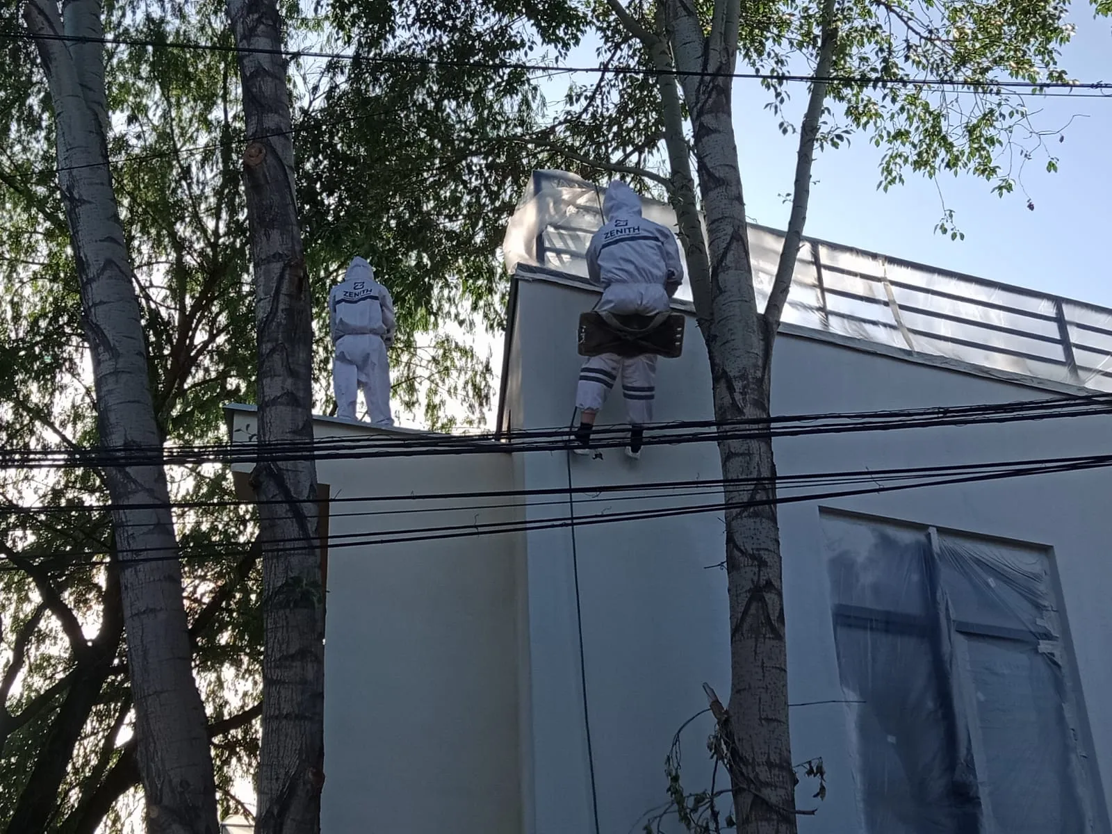 «Покраска фасада здания по адресу г. Алматы,с/т Мамыр 87, коттеджный городок «Garden Villa»»